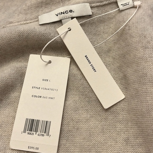 Vince Wool/Cashmere Blend Cardigan - Picture 5 of 6